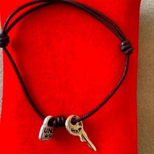 Adjustable brown bracelet